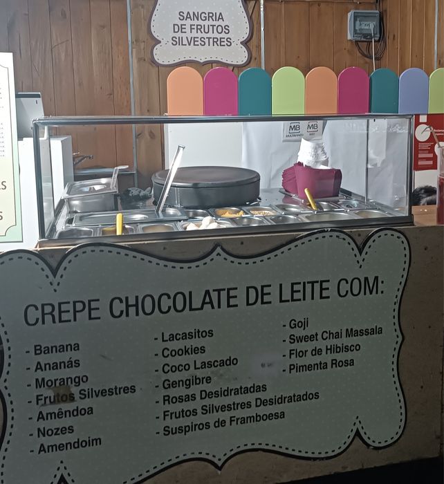 Bancada/armario crepes