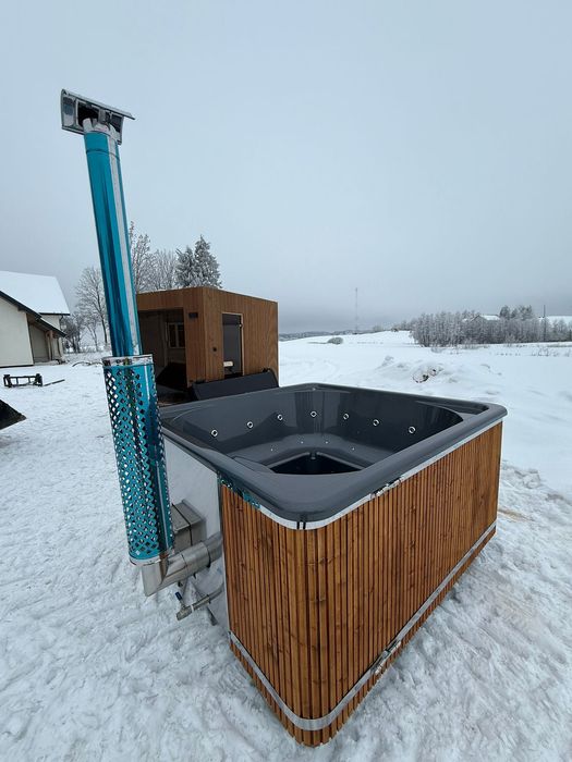 Balia ogrodowa kwadratowa - spa ogrodowe - możliwość rat-od producenta