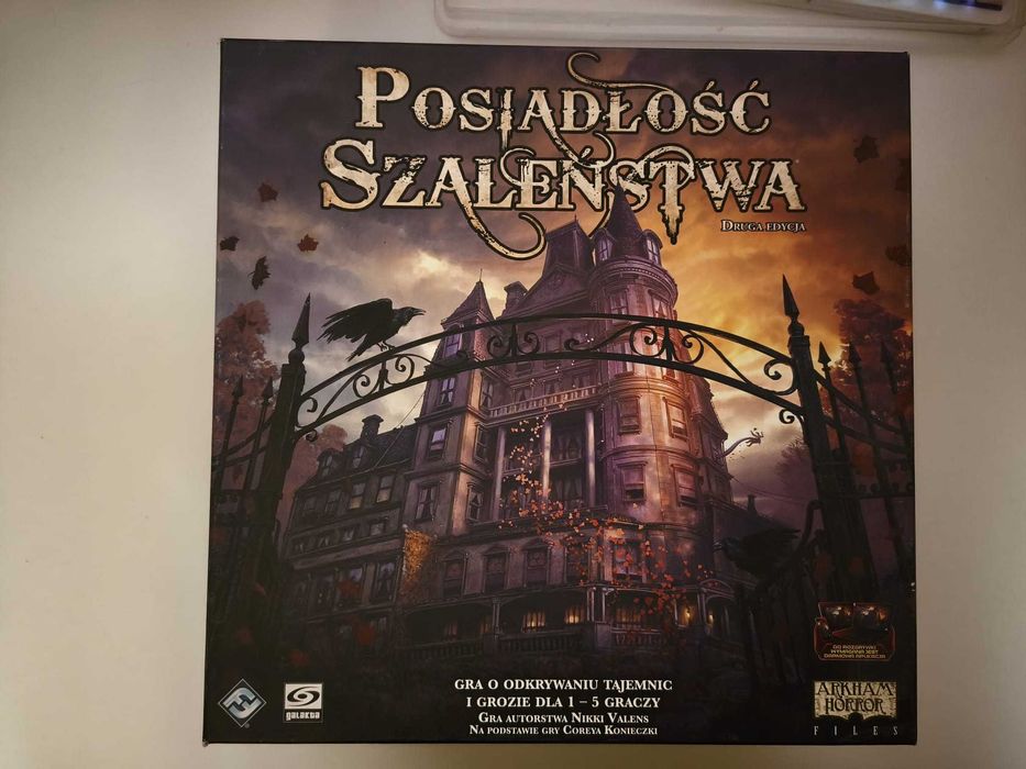 Gra Planszowa Posiadłość Szaleństwa