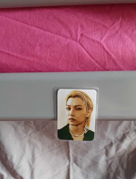 Cartões laminados e imanes Stray Kids K-pop Felix e Hyunjin