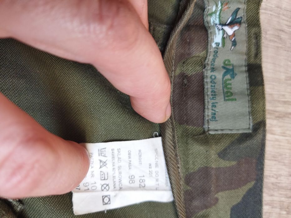 Spodnie myśliwskie moro Drwal.