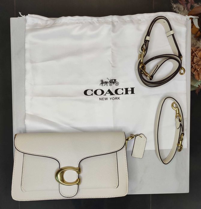 Сумка Coach Tabby Shoulder Bag 26 Chalk