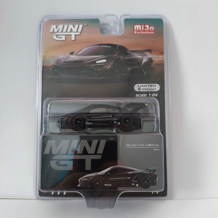 Mini GT 777 McLaren 720S LB-Works black