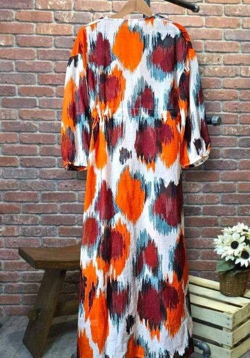 Пляжная длинная яркая накидка Primark, р. S/M