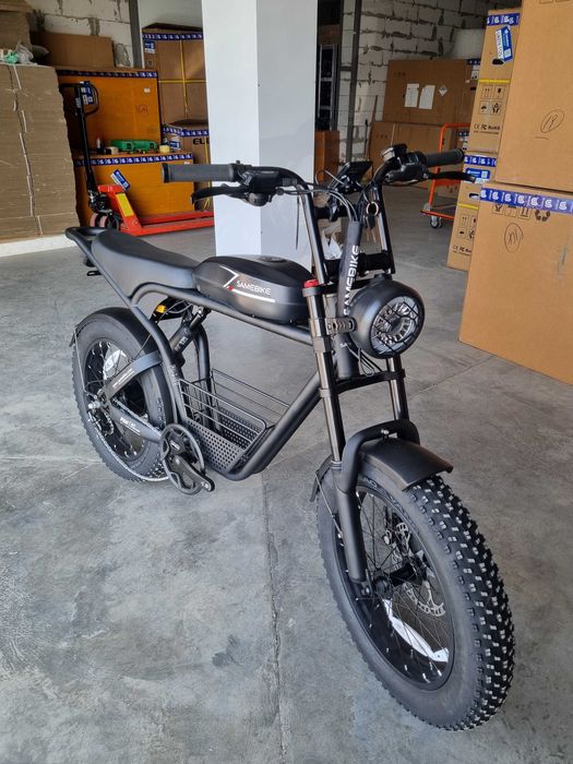 Електровелосипед SAMEBIKE M20 1000W | 18Ah | хід до 140км | до 45 км/год фетбайк купити акумуляторний велосипед электровелосипед новий електровелик
