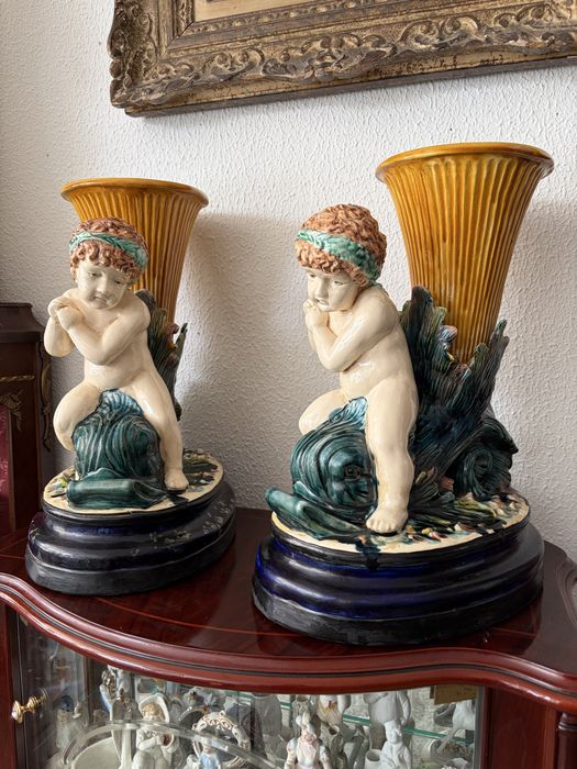 Jarras antigas majolica