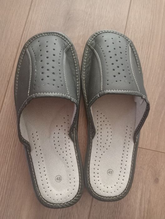 kapcie męskie 45 skóra