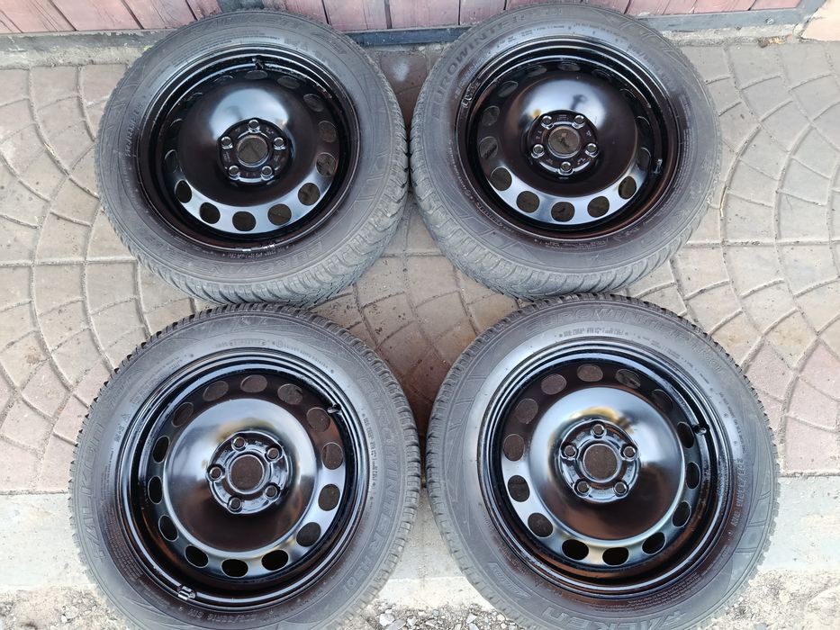 Koła FELGI *16 *5x112 *Opony Zimowe 205/55 VW Golf Audi Seat Skoda
