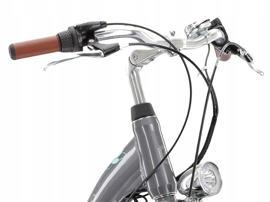 Rower Miejski Damka Le Grand eLille 1 Grafitowy Roz. L 19" *Koła 28*!