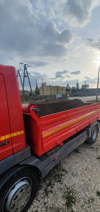 Transport węgla ze składów PGG, drewna, piasku, ziemi, kruszyw