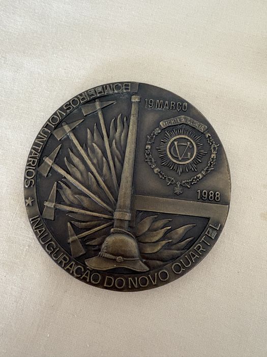 Medalha bombeiros guimaraes