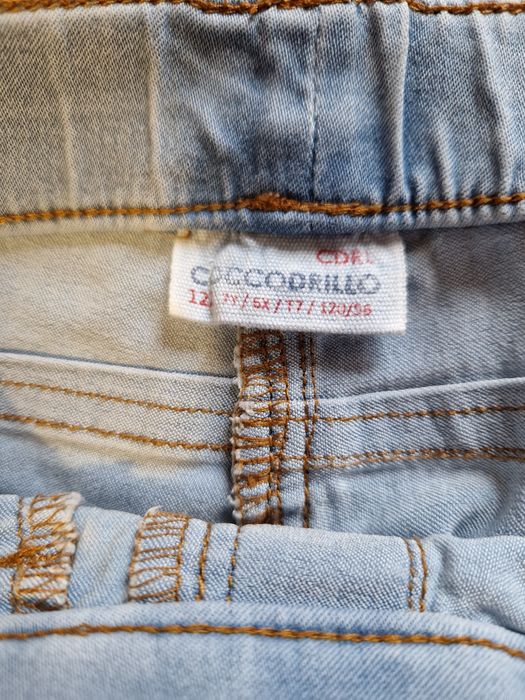 Jeansy dziewczęce Coccodrillo rozm. 122.