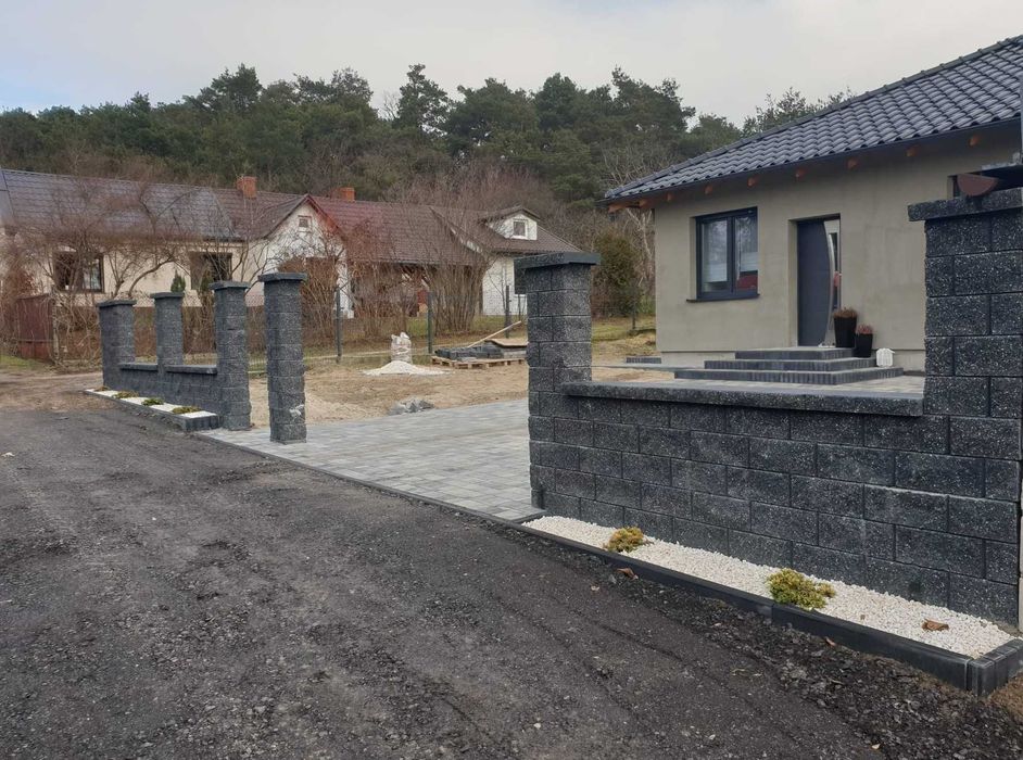 Nowoczesne ogrodzenia frontowe - kompleksowo