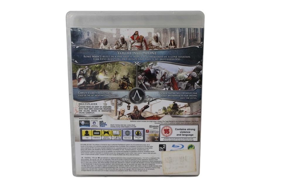 gra ps3 assassins creed BROTHERHOOD