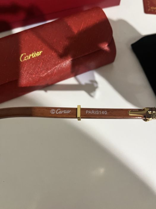 okulary cartier nowe nie uzywane i buty