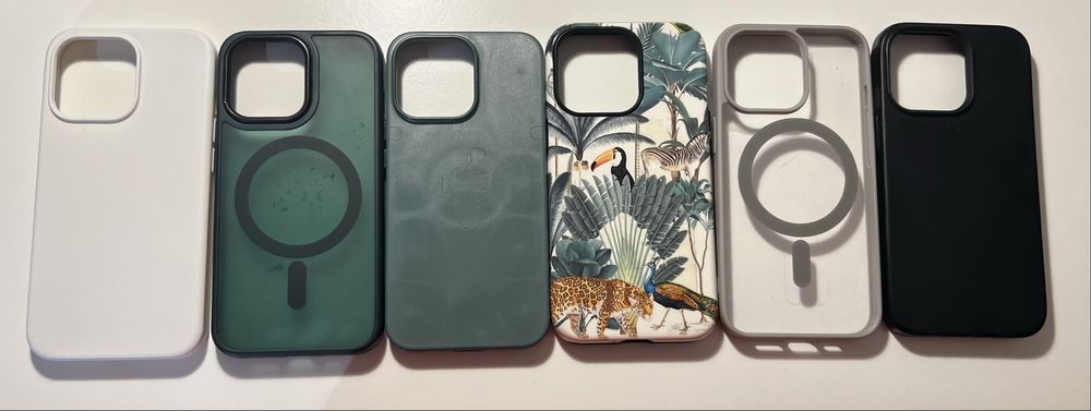 Conjunto 6 capas iPhone 13 pro