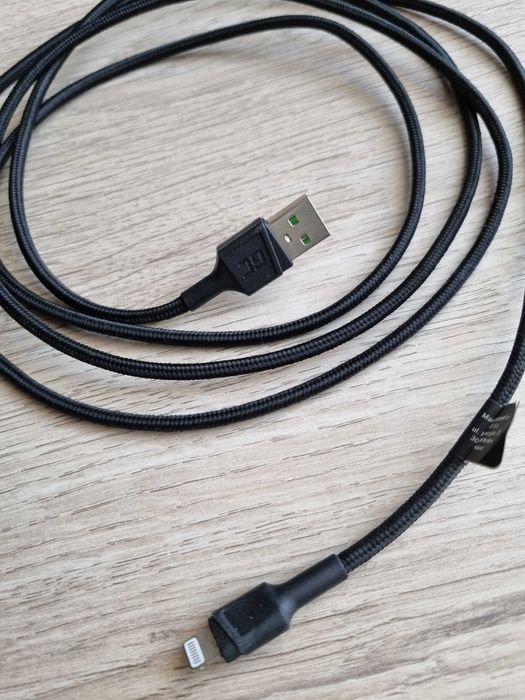 Kabel GreenCell USB-A - Lightning 1,2 i 2m do iPhone 12, 13, 14