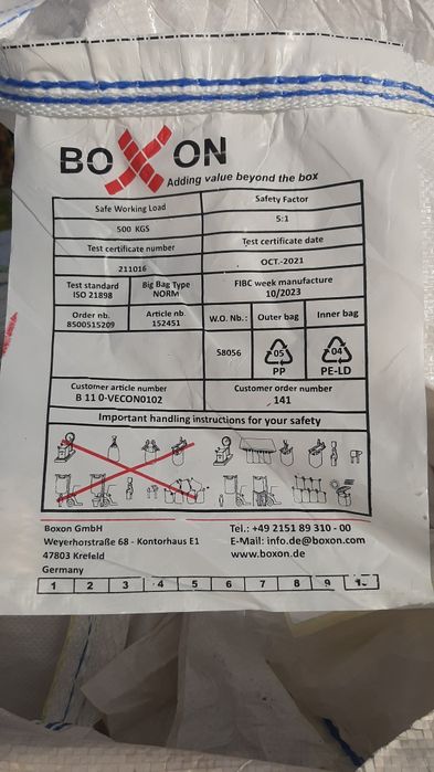 Worki big bag bigbagi mocne