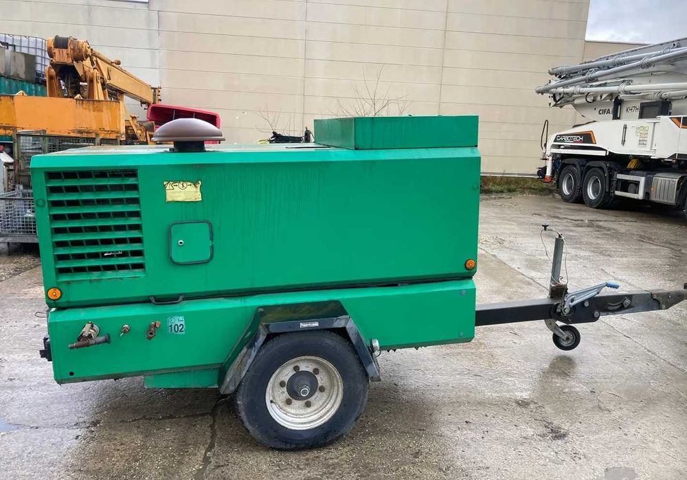 Kompresor Sprężarka Śrubowa spalinowa Irmer Elze , 10.5m3 , 14 Bar