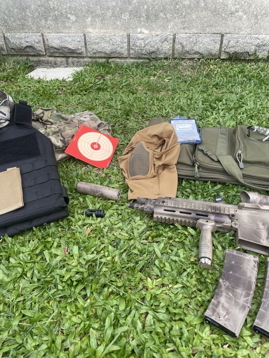 Equipamento Airsoft completo