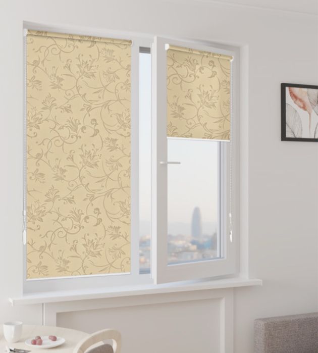 Рулонные шторы открытого типа