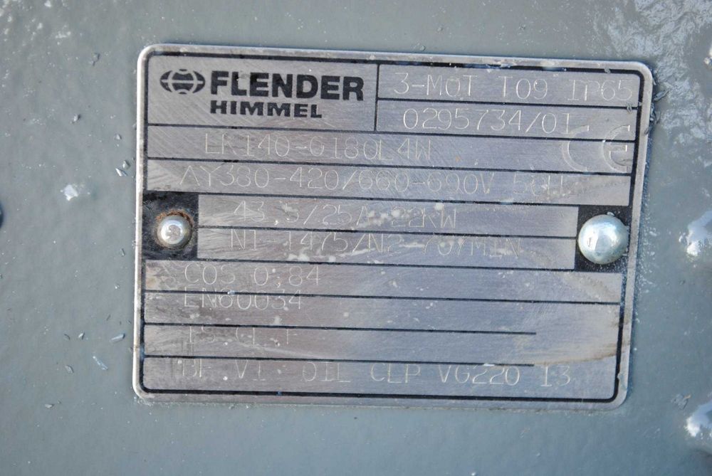 Motoreduktor kołnierzowy 22kw. 707obr./min. .