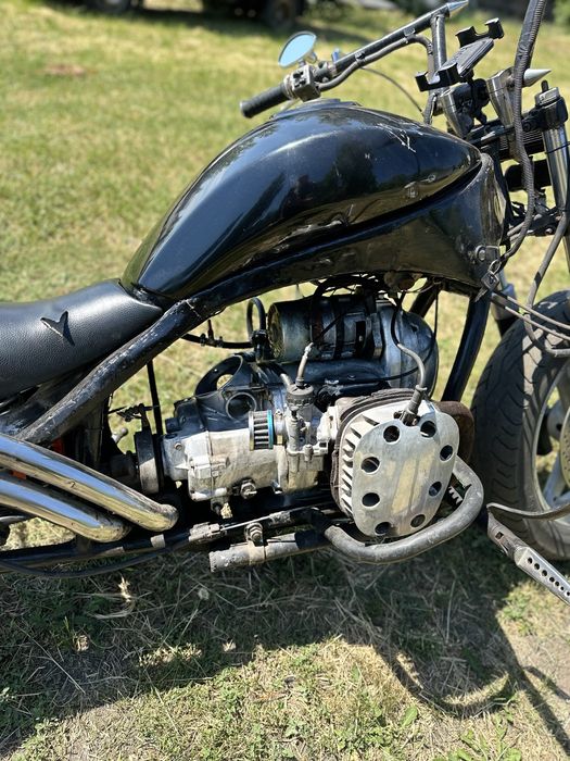 Мотоцыкл Кастом на на базе к650
