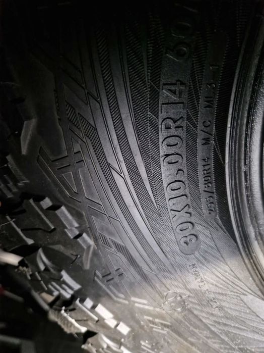 5 pneus usados MAXXIS Liberty 30x10r14 ATV ou outro 4x4 550€ por todos ou troco por origem SSV Buggy ligue ou whatsApp