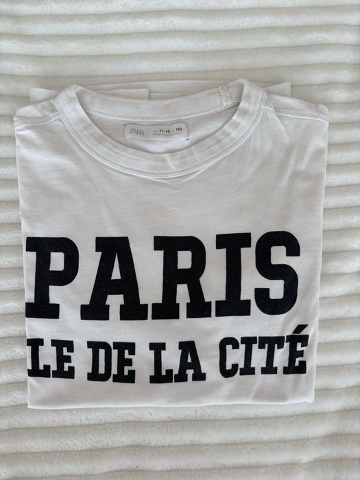 T-shirt branca Zara, 11-12 anos (152cm)
