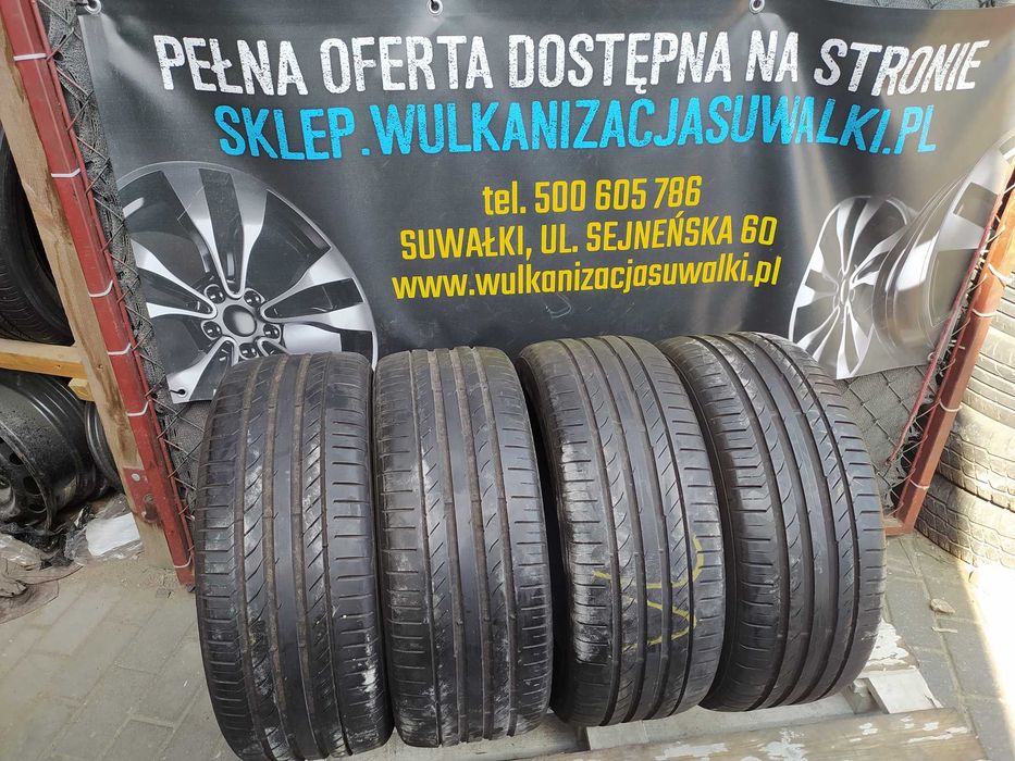 4x używane opony letnie 225/45 R17 Continental Gwarancja montaż