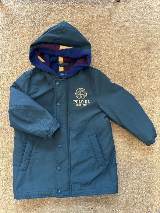 Ralph Lauren parka kurtka jesien zima 4 latka 104cm nowa logowana