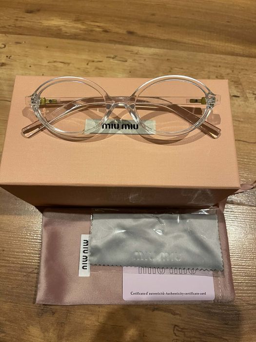Okulary Miu Miu old money