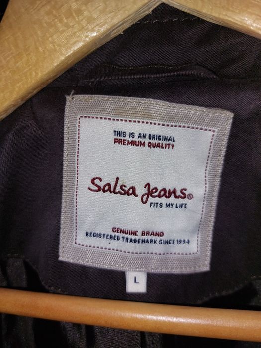 Casaco / Gabardine castanho escuro Salsa