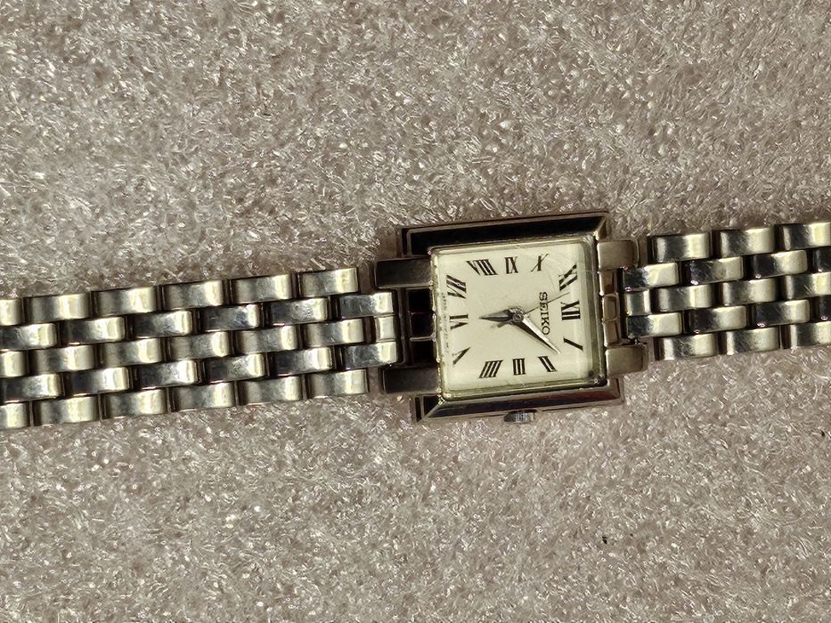 Seiko Classic Tank SWR083P1 Made in Japan rewizja 1N01B stan oryginalny