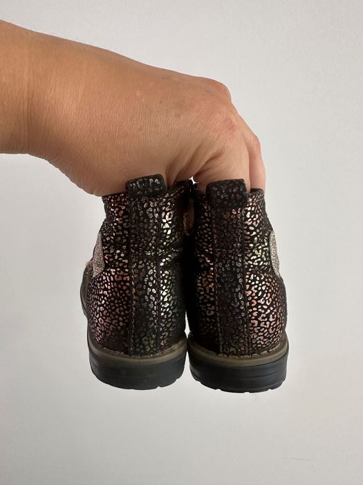 Botas Castanhas Brilhantes Nini & Girls 23