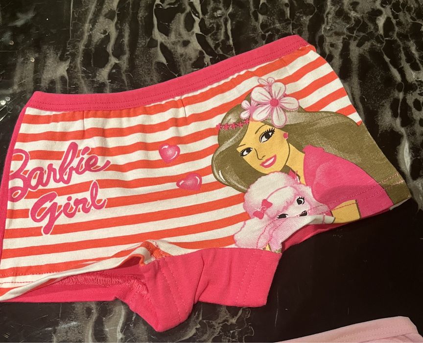 Cuecas novaa da Barbie