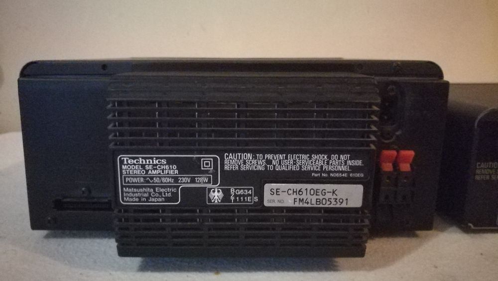 Technics SE -CH 610 Amplifer,  Tuner Processor ST - Ch510