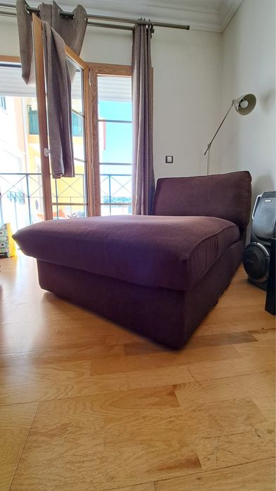 Chaise longue IKEA Castanho (como novo)