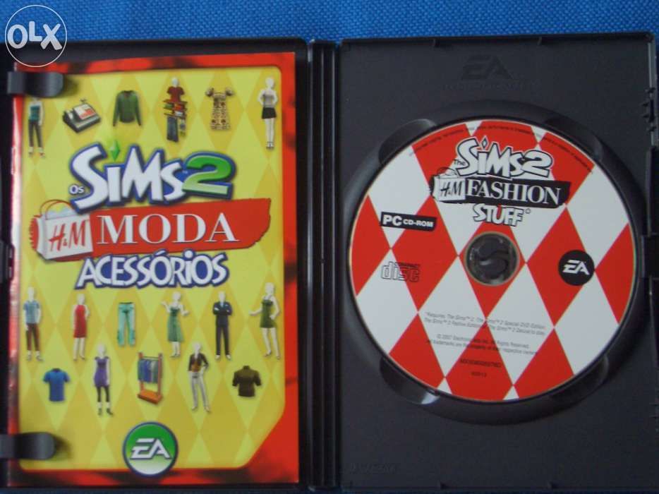 Sims 2 para pc moda acessórios disco de expansão da ea games