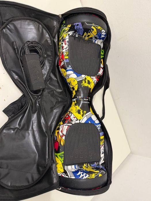 Hoverboard Elétrico MANTA 6.5” – Design SNAKE + Mala + Carregador