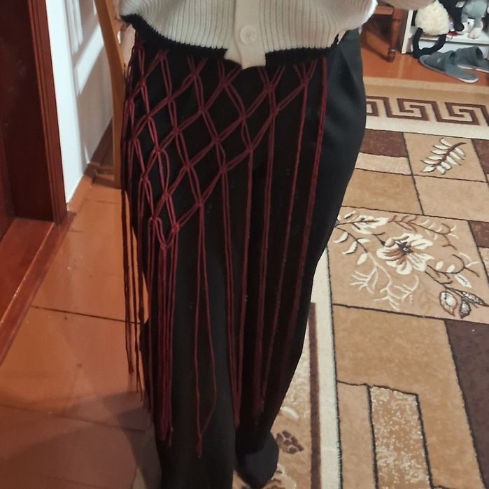 Пояс Хустка макраме