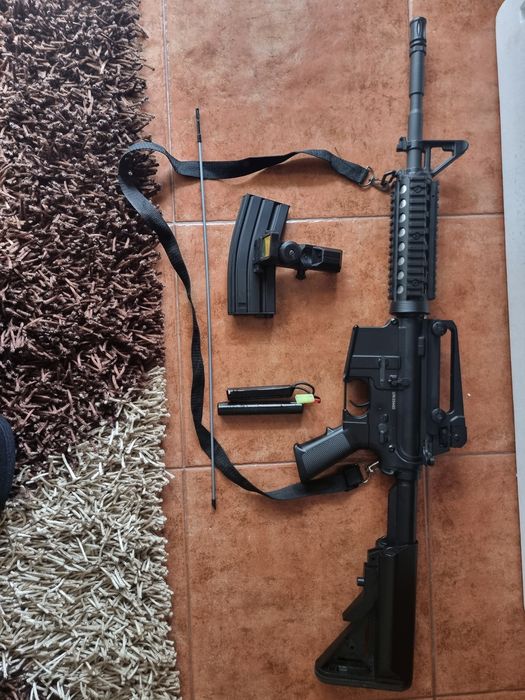 Airsoft m4a1 Full metal s/ pintura