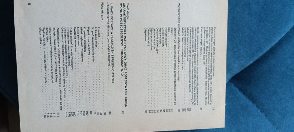 Korekcja wad postawy