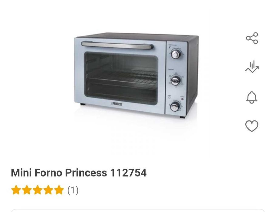 Forno pequeno princess