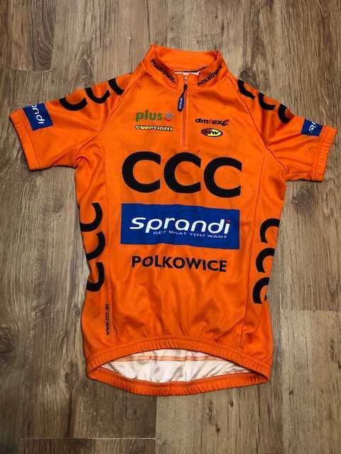 Strój kolarski CCC roz. 140