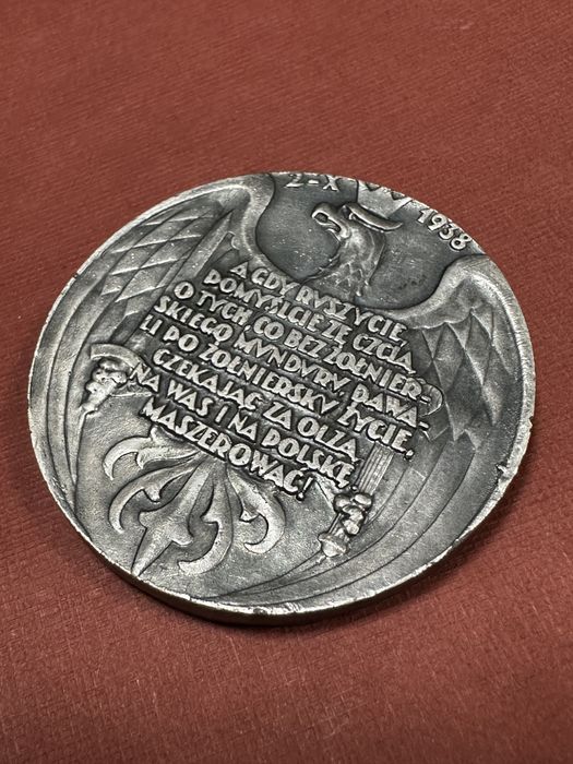 Edward Śmigły-Rydz  medal  1938 rok