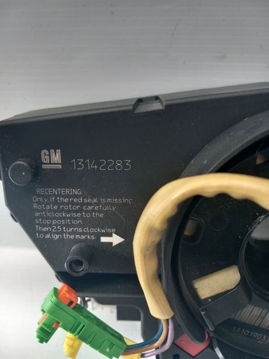 Fita airbag comutador manete piscas luzes limpa vidros Opel Corsa D