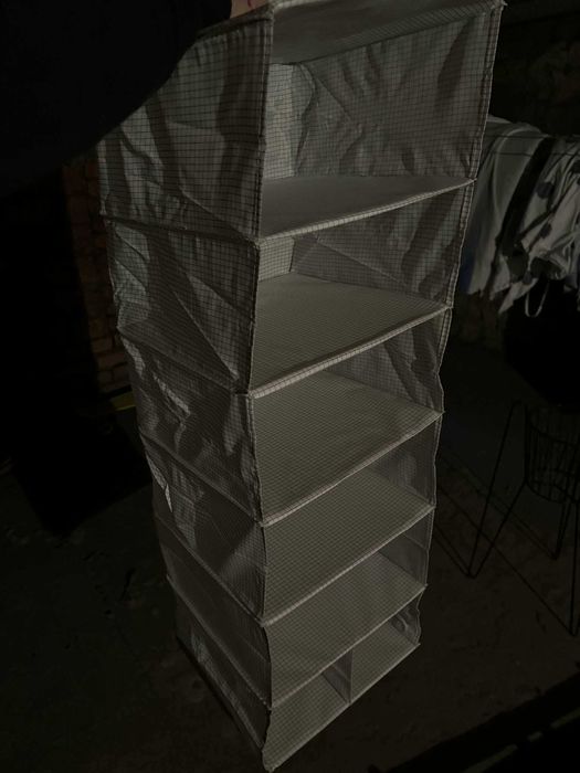 IKEA SKUBB - wiszący regał z przegrodami - używany