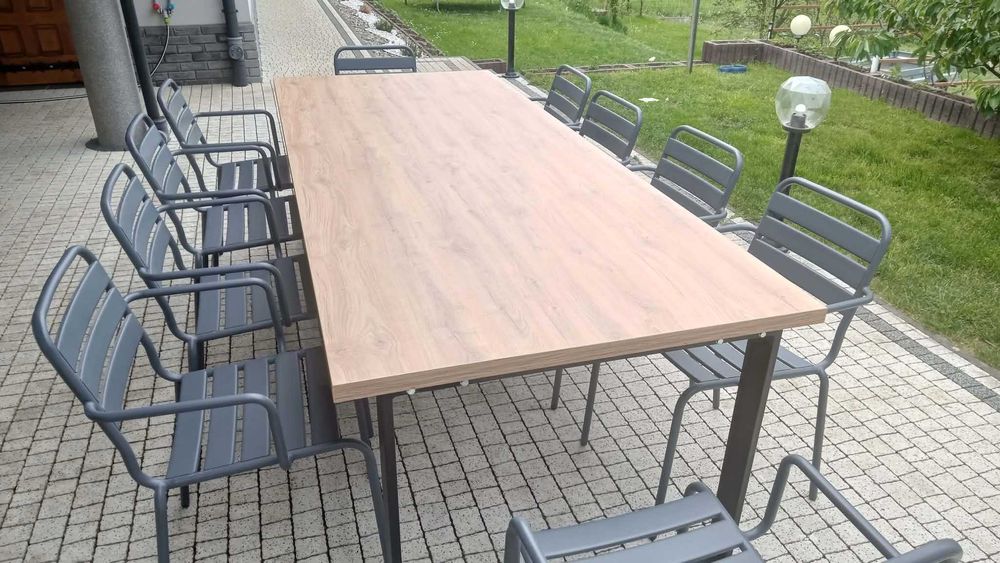 Stól+ 10 krzeseł