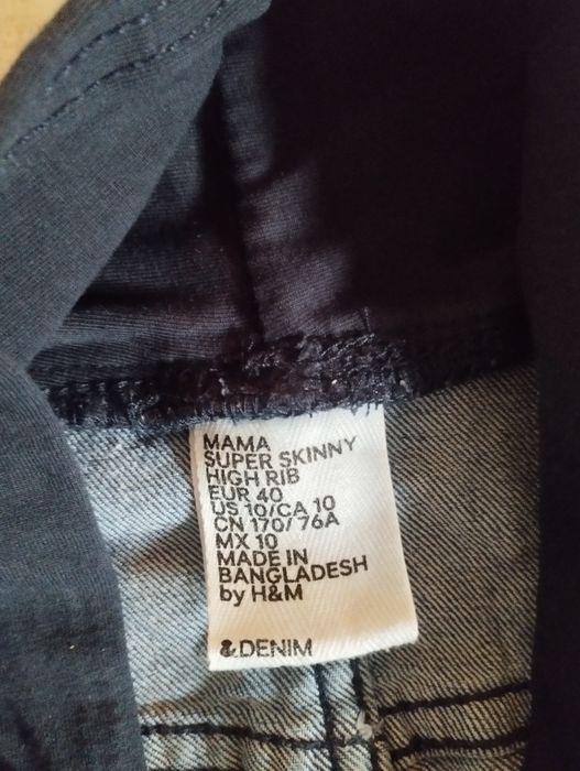 Spodnie ciążowe rozm. 36